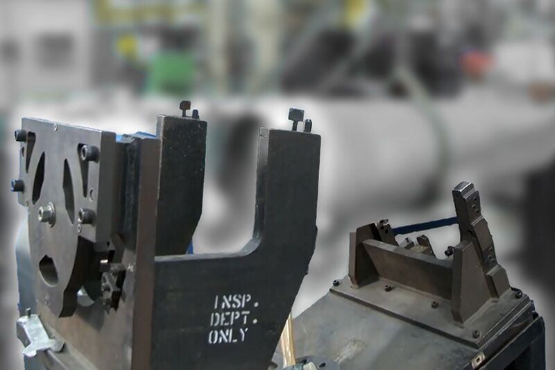 tooling and fixtures in a manufacturing facility